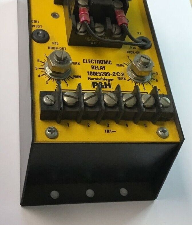 HARNISCHFEGER P&H 100E5289-202 ELECTRONIC RELAY