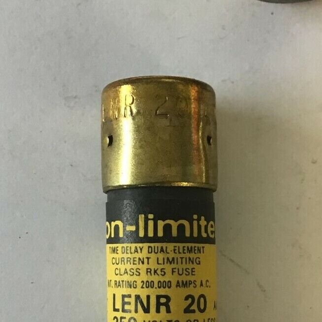 ECONOMY LENR 20 FUSE CLASS RK5 ECON-LIMITER 250VAC 20A ***LOTOF10***