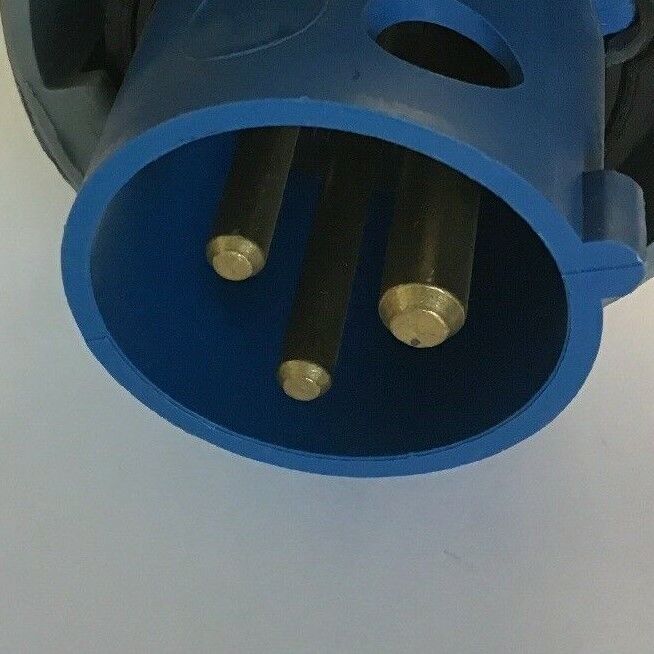 HUBBELL 320P6W PIN & SLEEVE WATERTIGHT PLUG 20A 250VAC