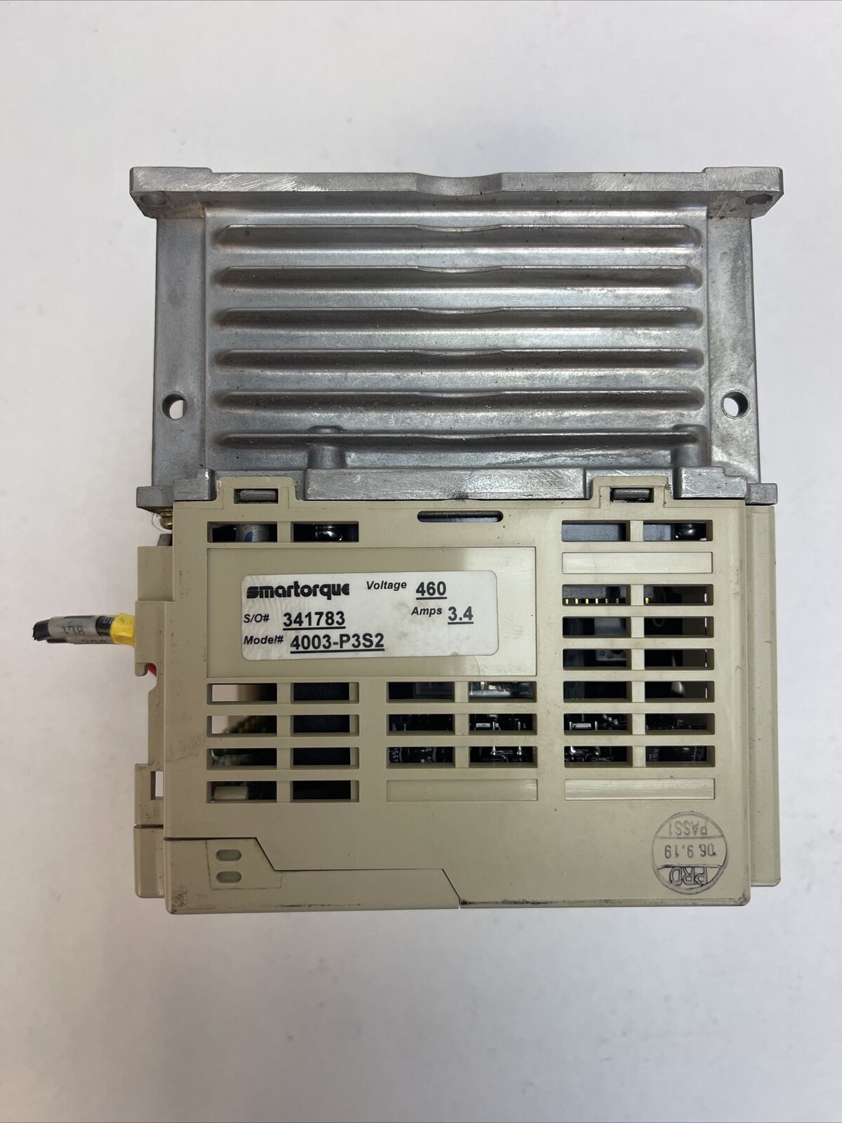 MORRIS CIMR-V7AM40P7 INVERTER OUTPUT 0-460V 3.4A INPUT 380-480V 4.7A