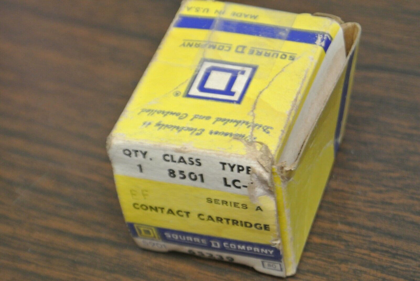 SQUARE D 8501 LC-1 CONTACT CARTRIDGE / NEW SURPLUS