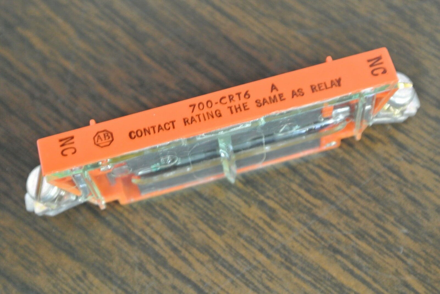 ALLEN-BRADLEY 700-CRT6 - NORMALLY CLOSED CONTACT CARTRIDGE ORANGE - NEW SURPLUS