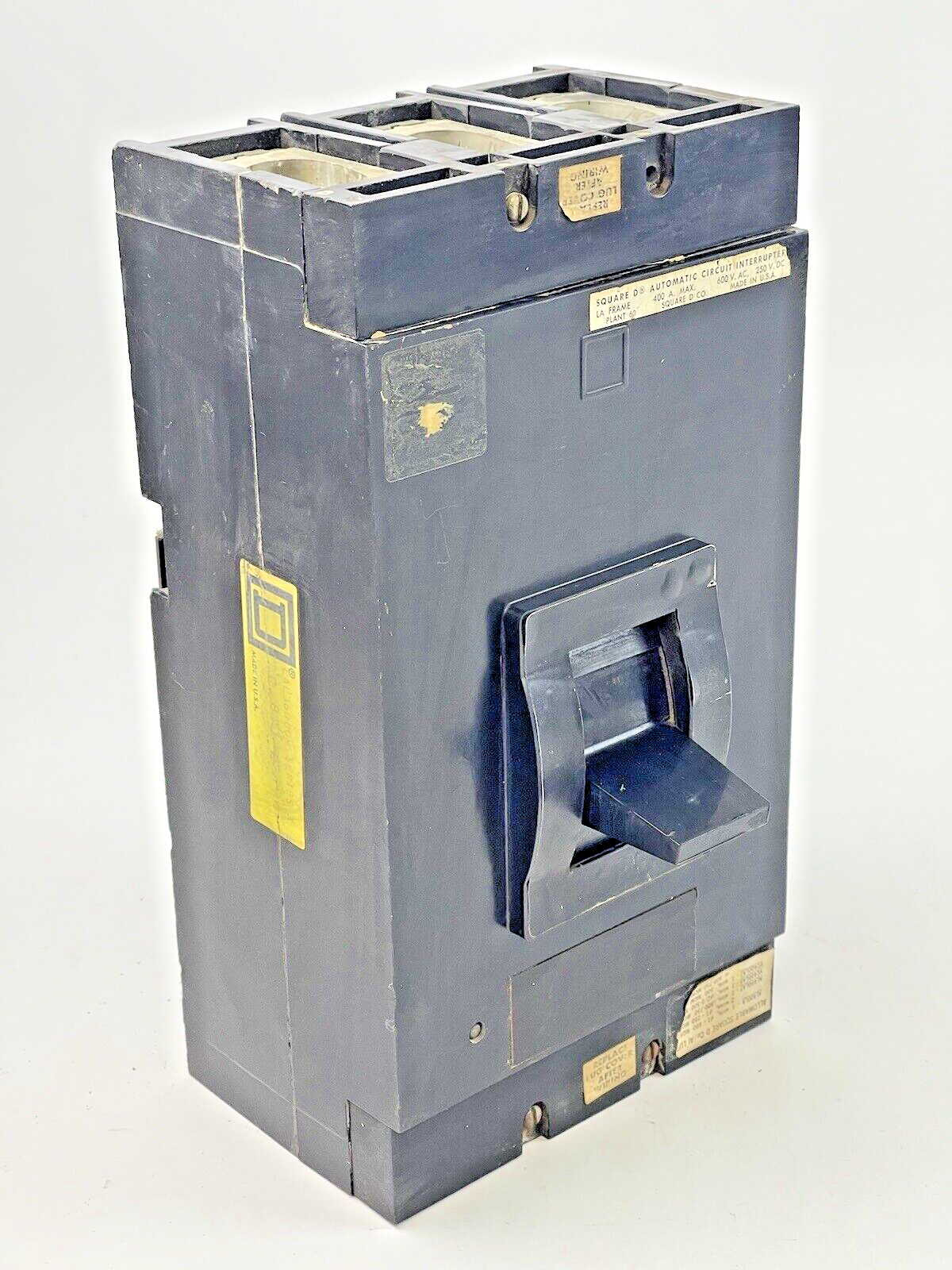 SQUARE D - LAL3600M SER. 3 - MOLDED CASE CIRCUIT BREAKER -400 AMP,3 POLE,600 VAC