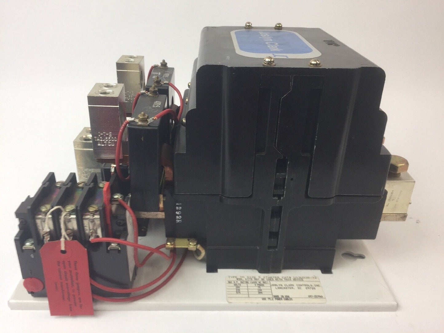 JOSLYN CLARK U13U035-76 TYPE TM SIZE 5 STARTER 600VAC