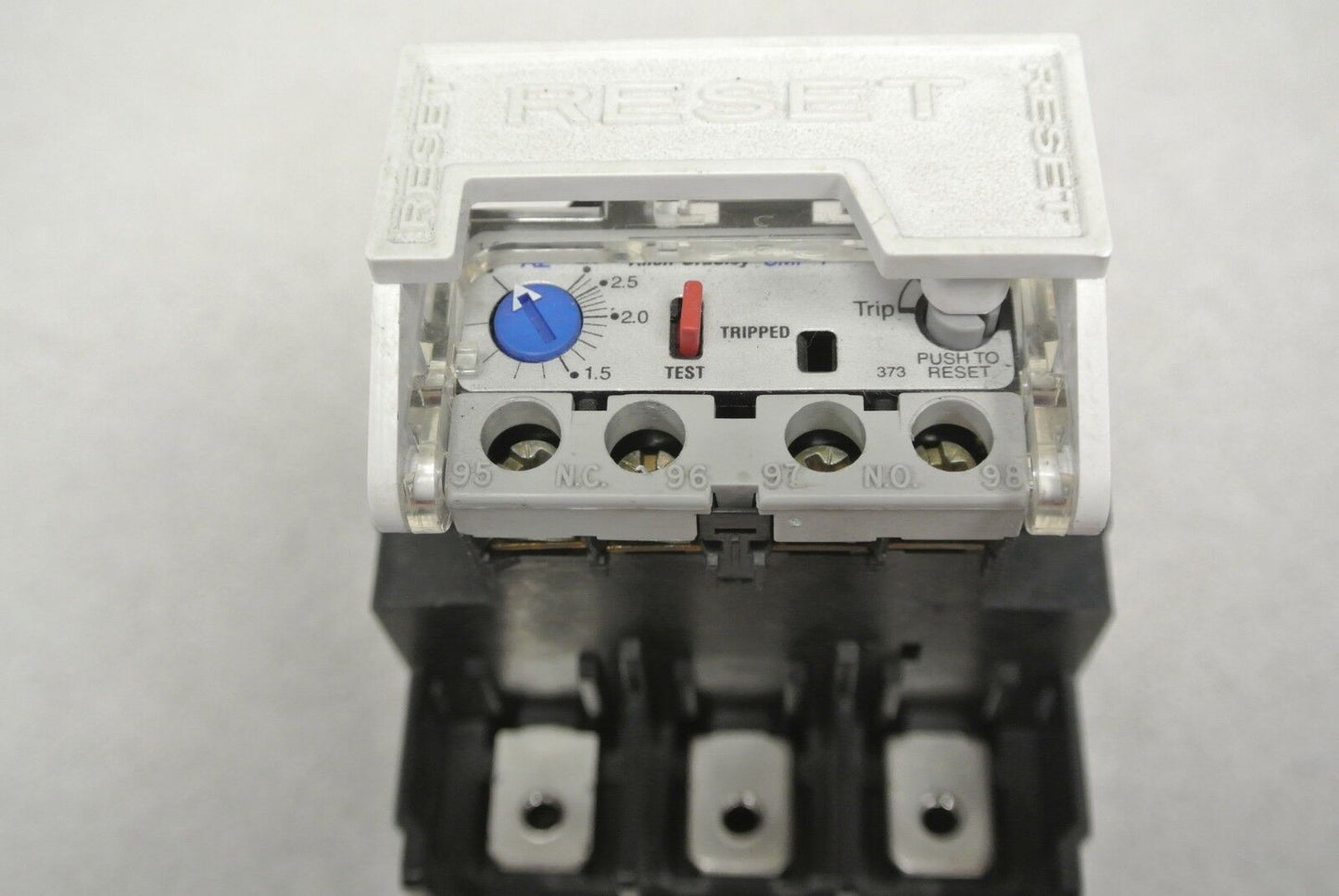 ALLEN-BRADLEY 592-A2DA OVERLOAD RELAY / 1.0-2.9A / TRIP CLASS 20