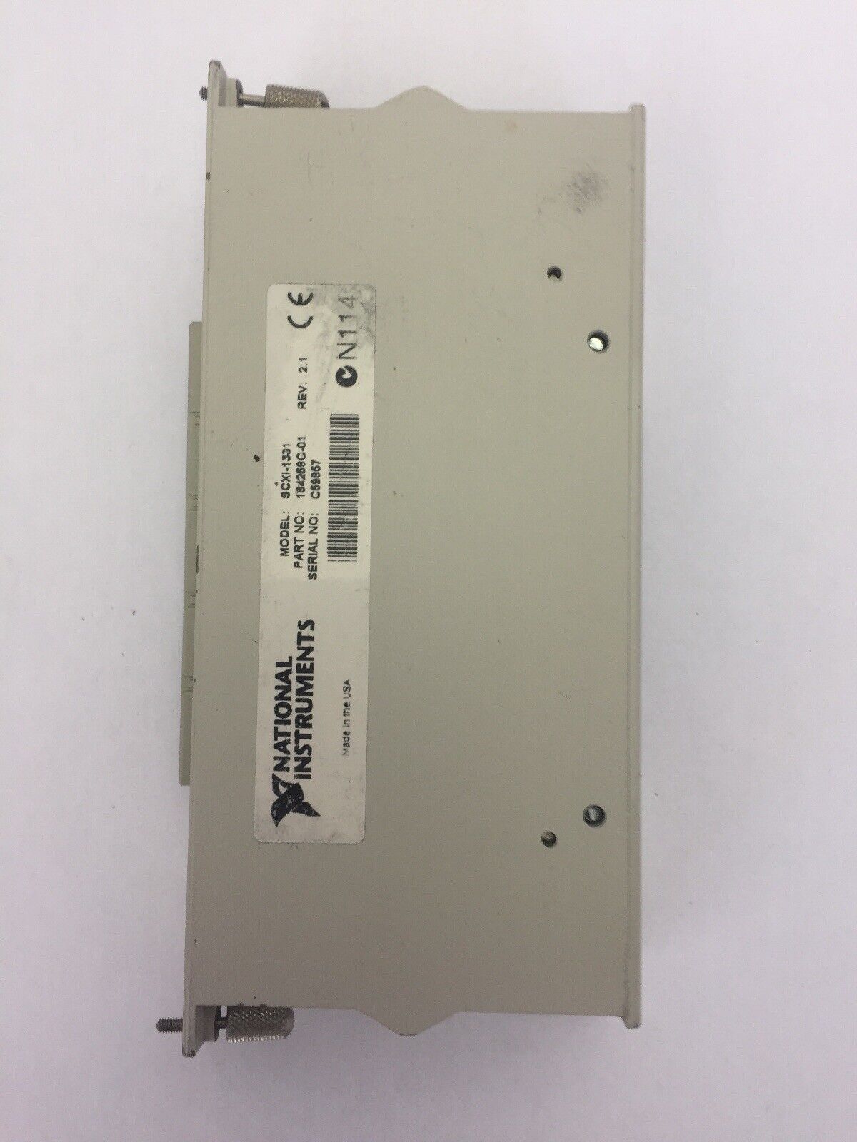NATIONAL INSTRUMENTS SCXI-1331 REV 2.1