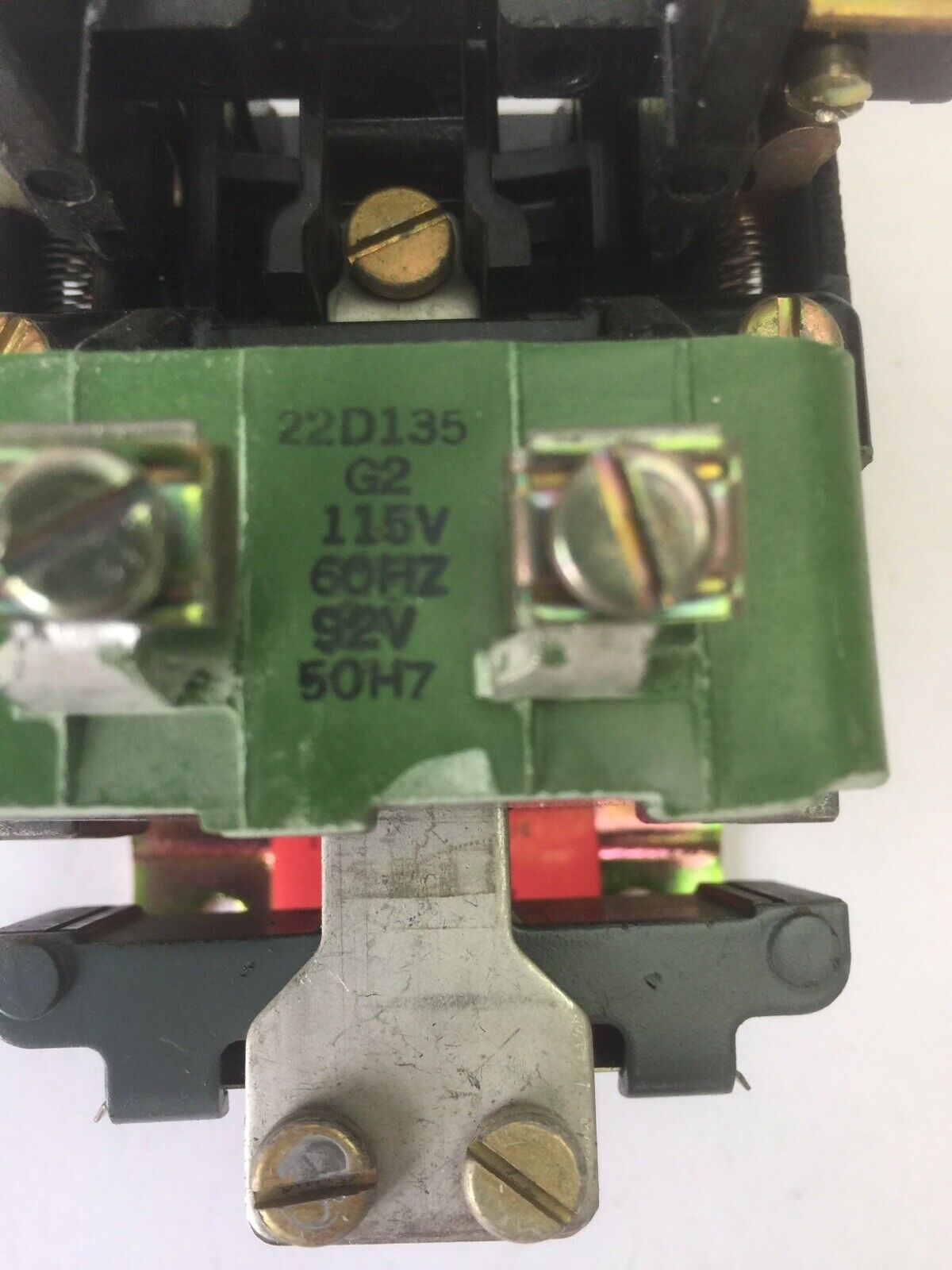 GE CR2811A210QA2 MACHINE TOOL RELAY 600V 10A COIL 22D135 115V 60HZ 92V 50HZ