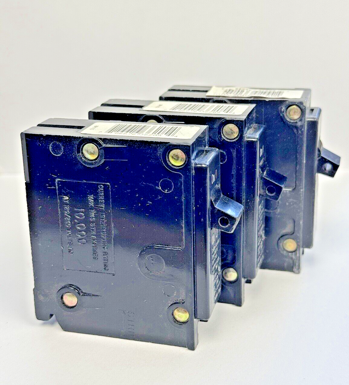 CUTLER-HAMMER **LOT OF 3** - BR115 - CIRCUIT BREAKERS - 15A, 1 POLE, 240 VAC