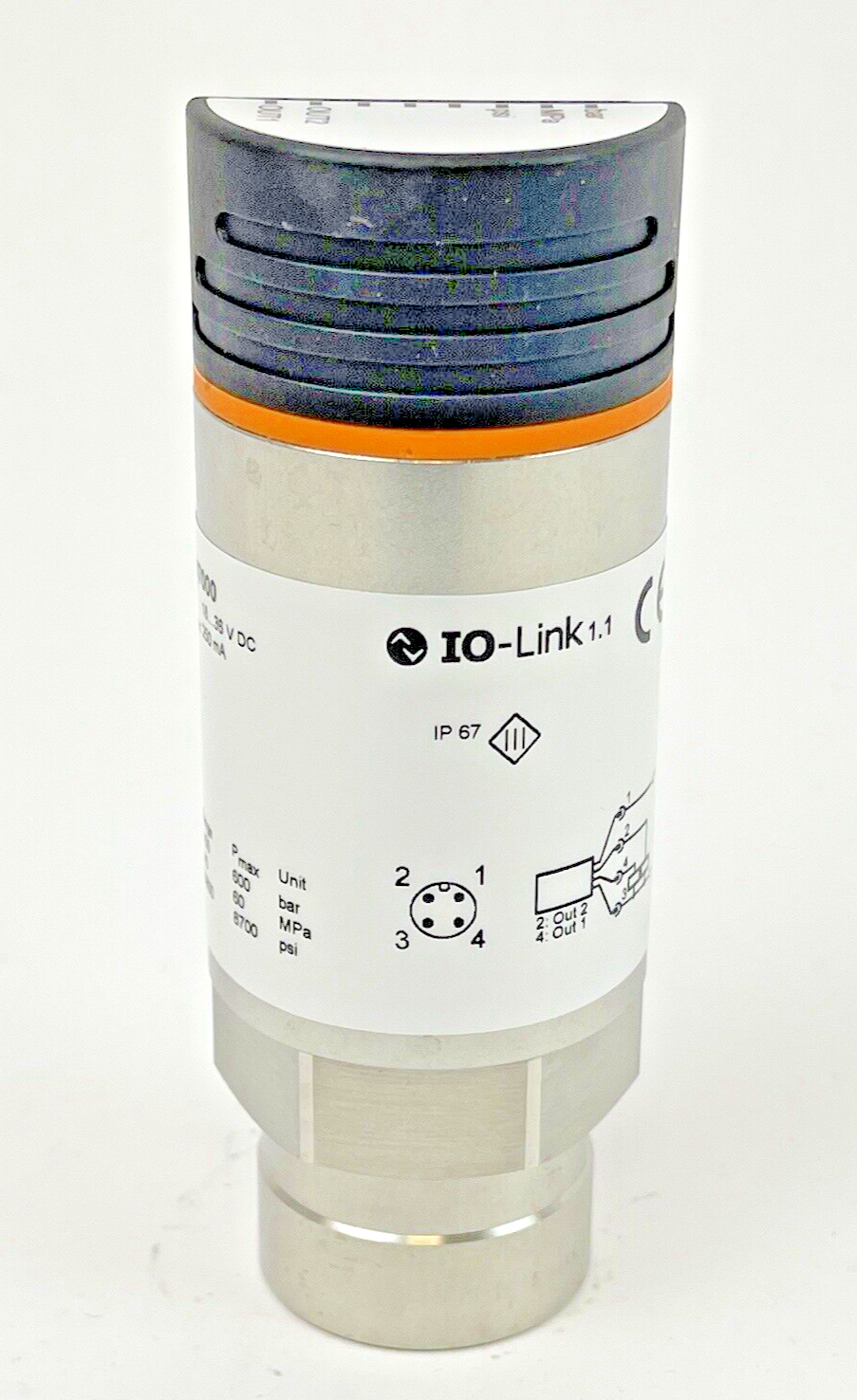 IFM ELECTRONIC - PN7000 - EFECTORSOD - PN-400-SBR14-QFRKG/US/ - PRESSURE SENSOR