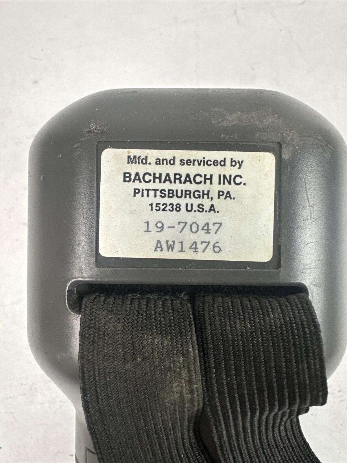 BACHARACH 19-7047 ELECRONIC GAS ANALYZER MONOXOR II ppm CARBON MONOXIDE