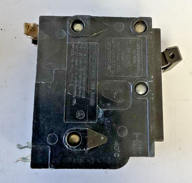SIEMENS D260 CIRCUIT BREAKER 120/240VAC 60A 2POLE HACR TYPE***LOTOF4***