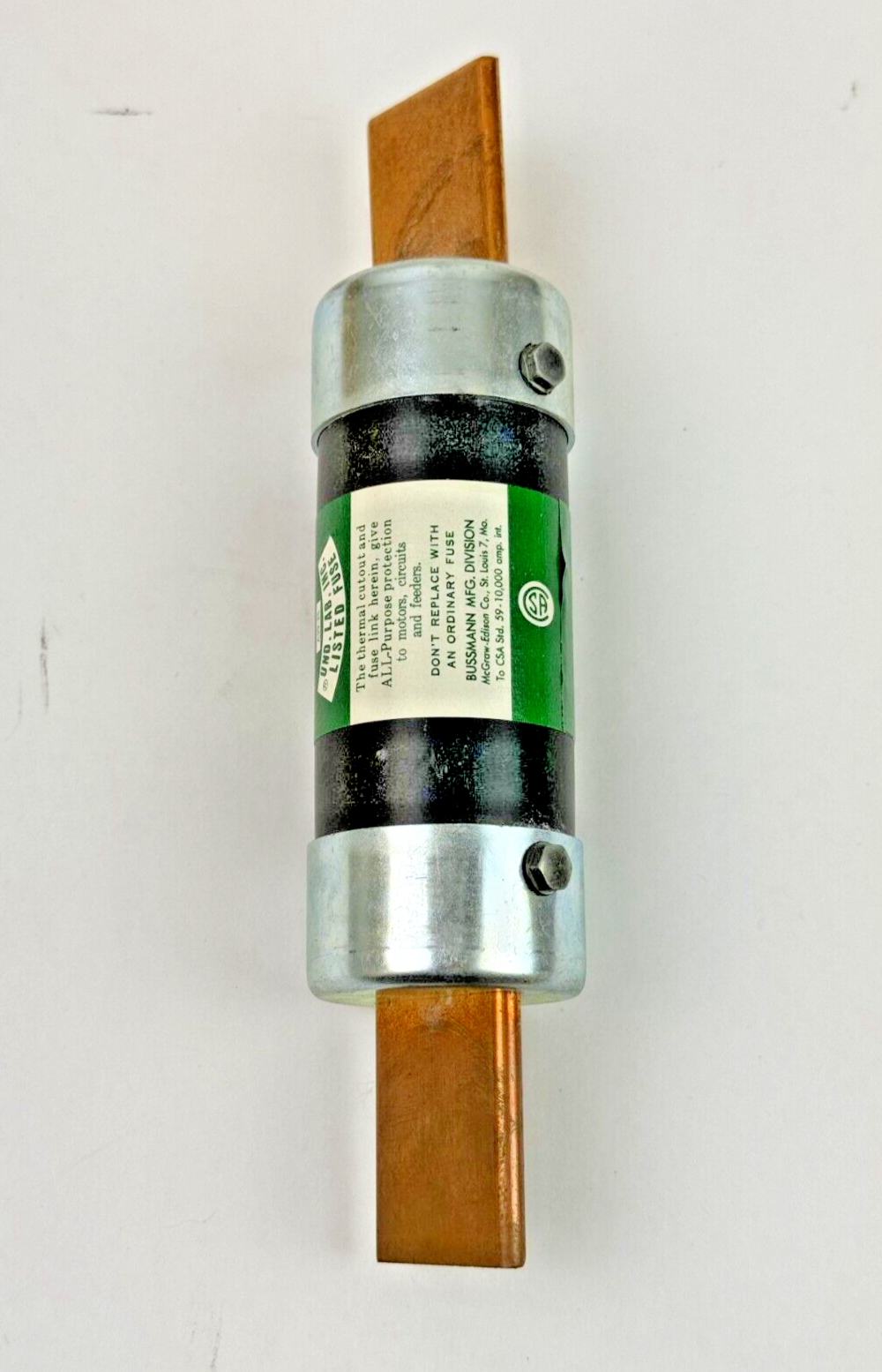 EATON/ BUSSMANN - FRN125 - FUSETRON DUAL-ELEMENT FUSE - 250 VAC/ 125 A