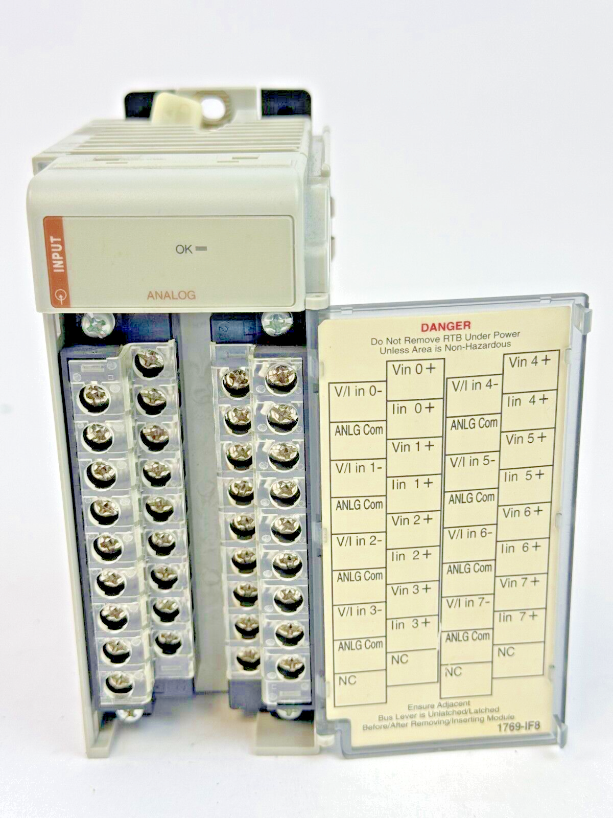 ALLEN-BRADLEY - 1769-IF8 SER. A F/W DIR/VER 95320740/04 REV 1.1 - COMPACT I/O