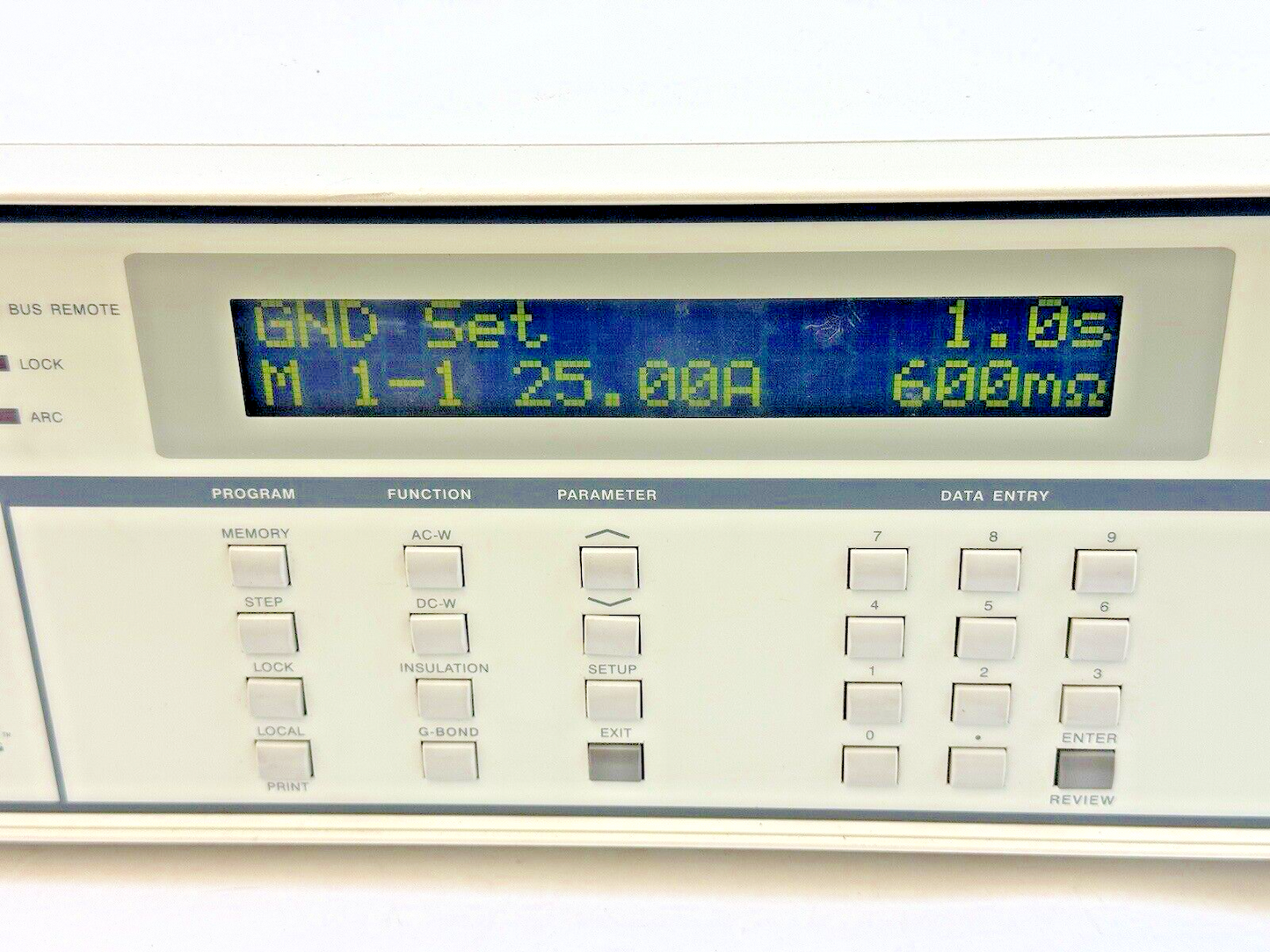 ASSOCIATED RESEARCH INC. - 7704 - HYPOT MAX-500VA ELEC. SFTY COMPLIANCE ANALYZER