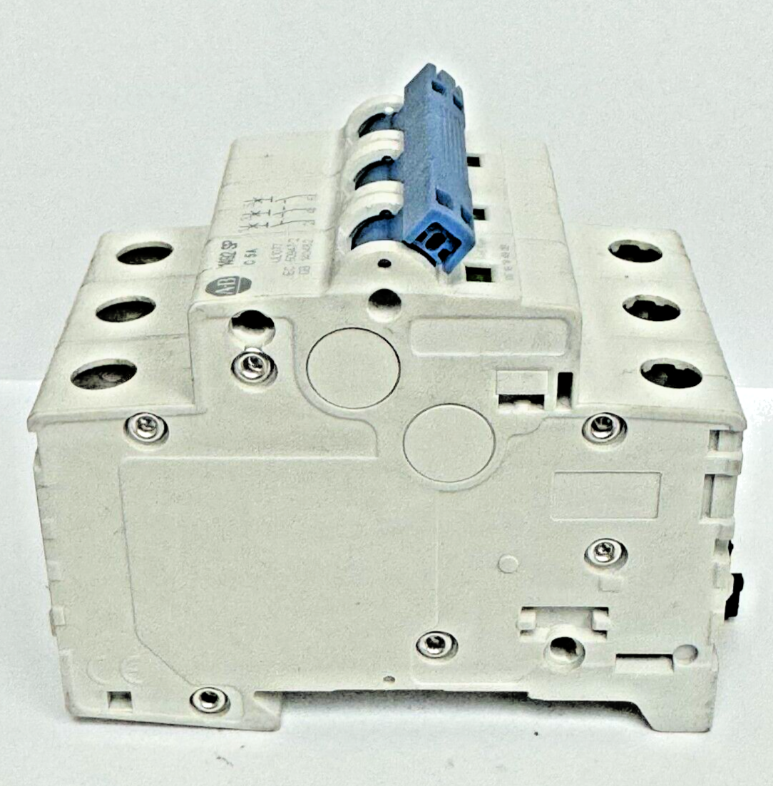 ALLEN-BRADLEY - 1492-SPM3C050 SER. D - CIRCUIT BREAKER - 3 P, 5 A, 277 V