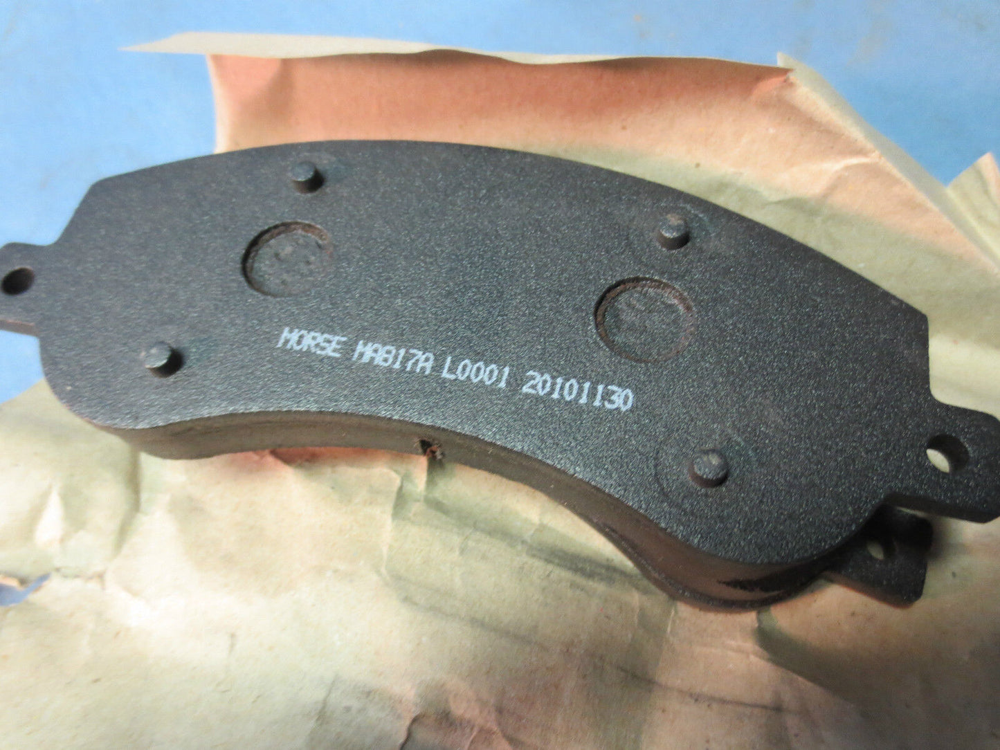 6C11-2K021-A2E BRAKE PAD SET, WITH HARDWARE - NEW in OLD BOX - MA817A FORD