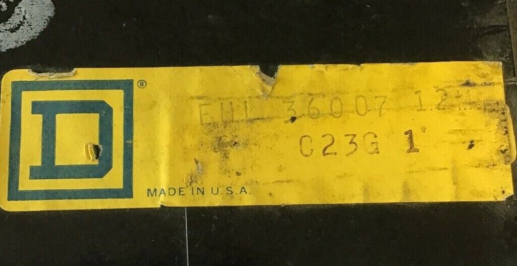 SQUARE D EHL36007 12M CIRCUIT BREAKER 600V 3POLE 7AMP