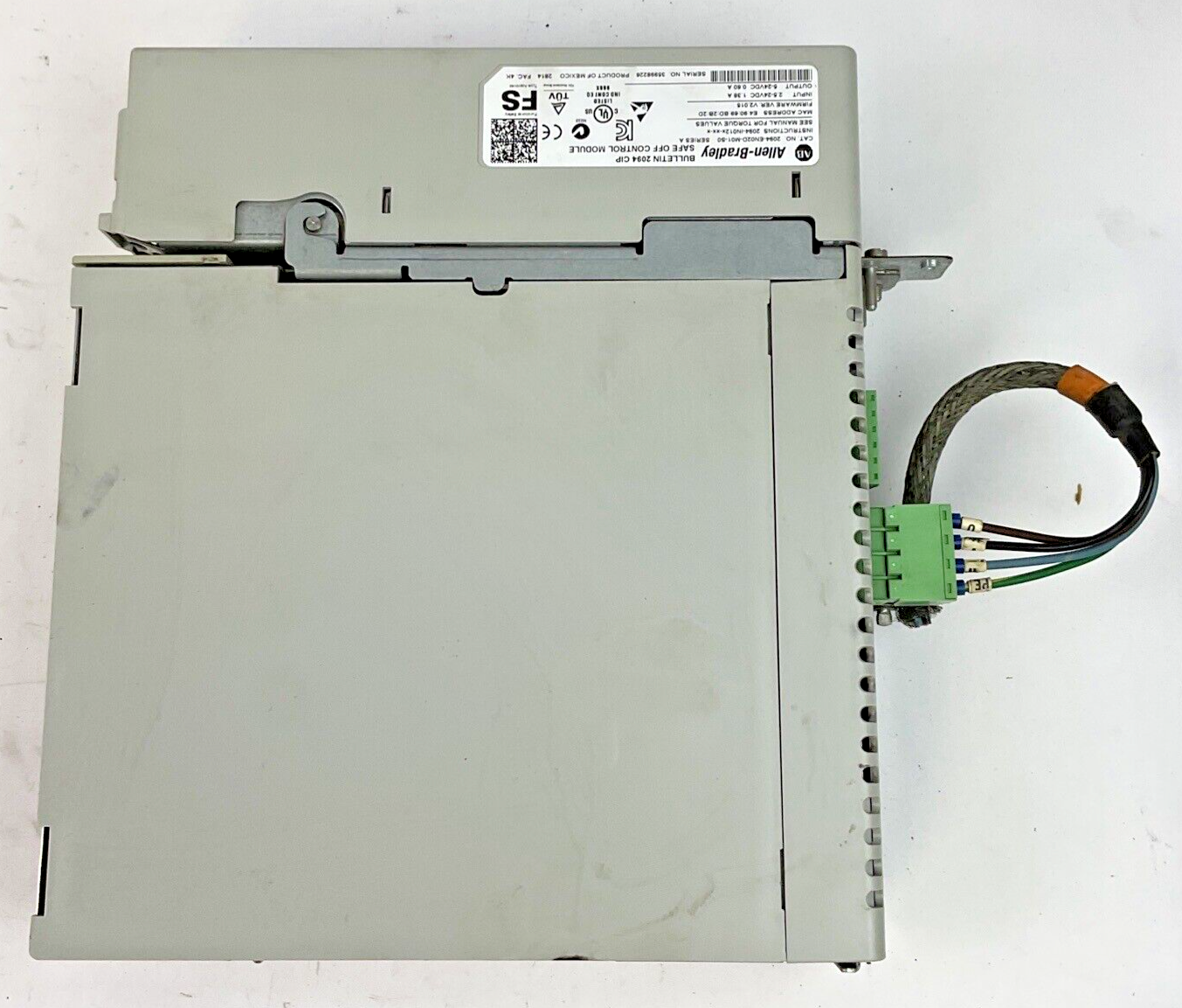 ALLEN BRADLEY 2094-EN02D-M01-S0 CONTROL MOD. / 2094-BM02-M POWER MODULE VER2.015