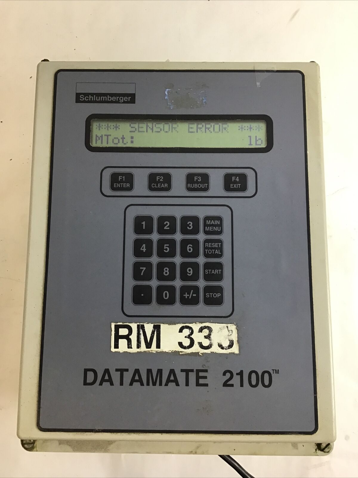 SCHLUMBERGER DM2100-80002 MASS FLOW REMOTE UNIT -