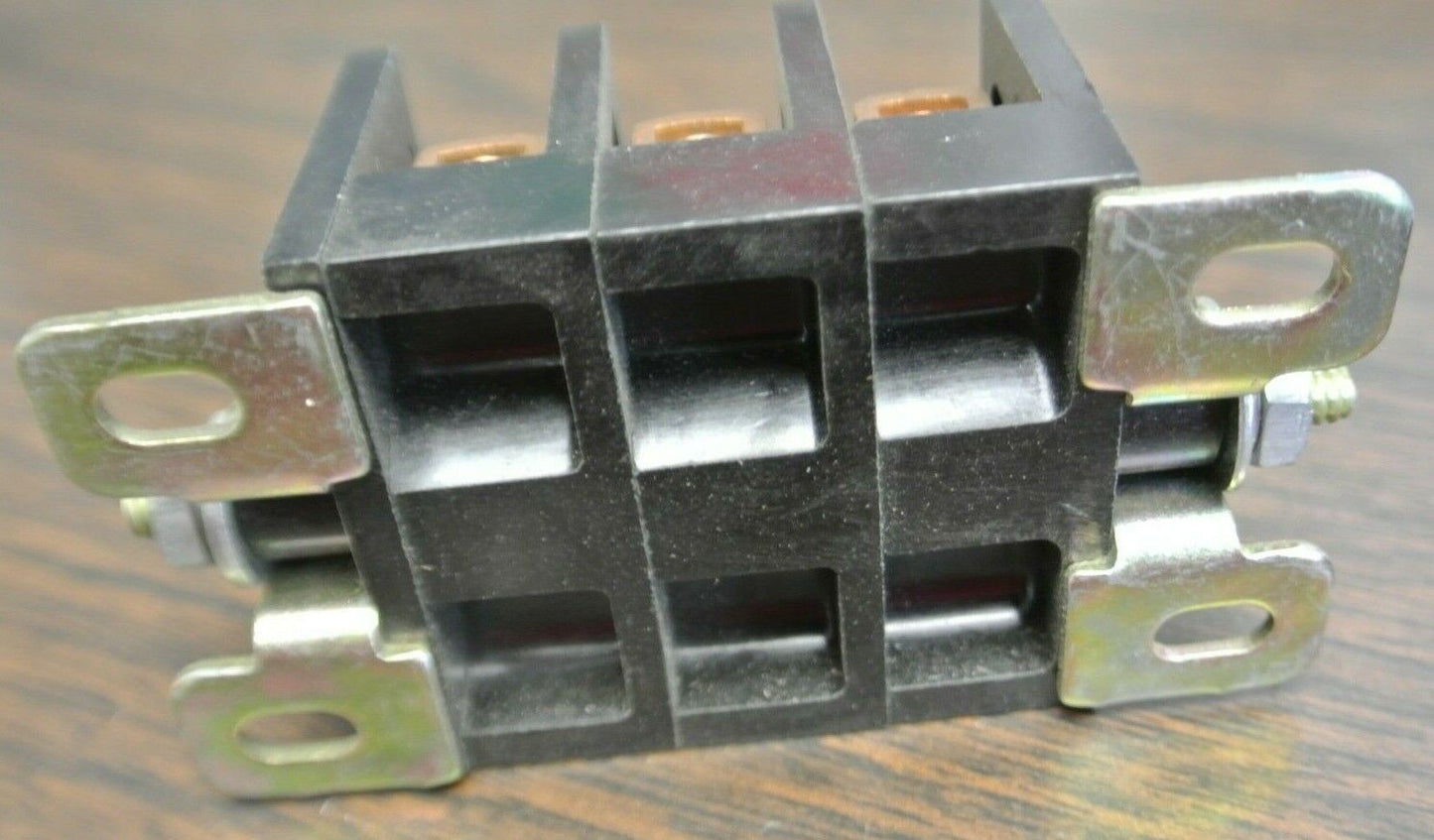 SQUARE D 9080 TB-3 / THREE-CIRCUIT TERMINAL BLOCK / 50A / NEW SURPLUS