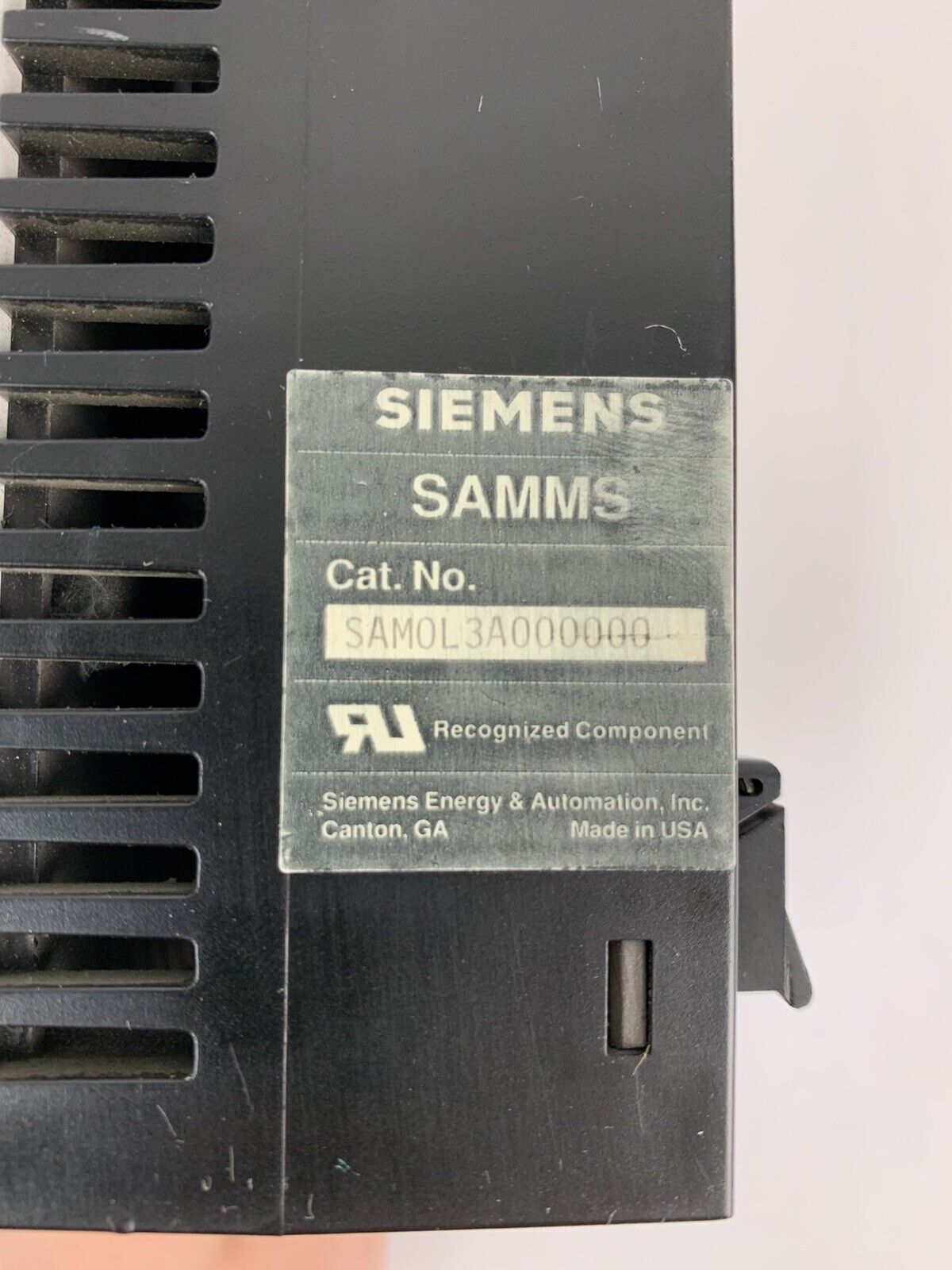 Siemens Advanced Motor Master System SAMOL3A000000