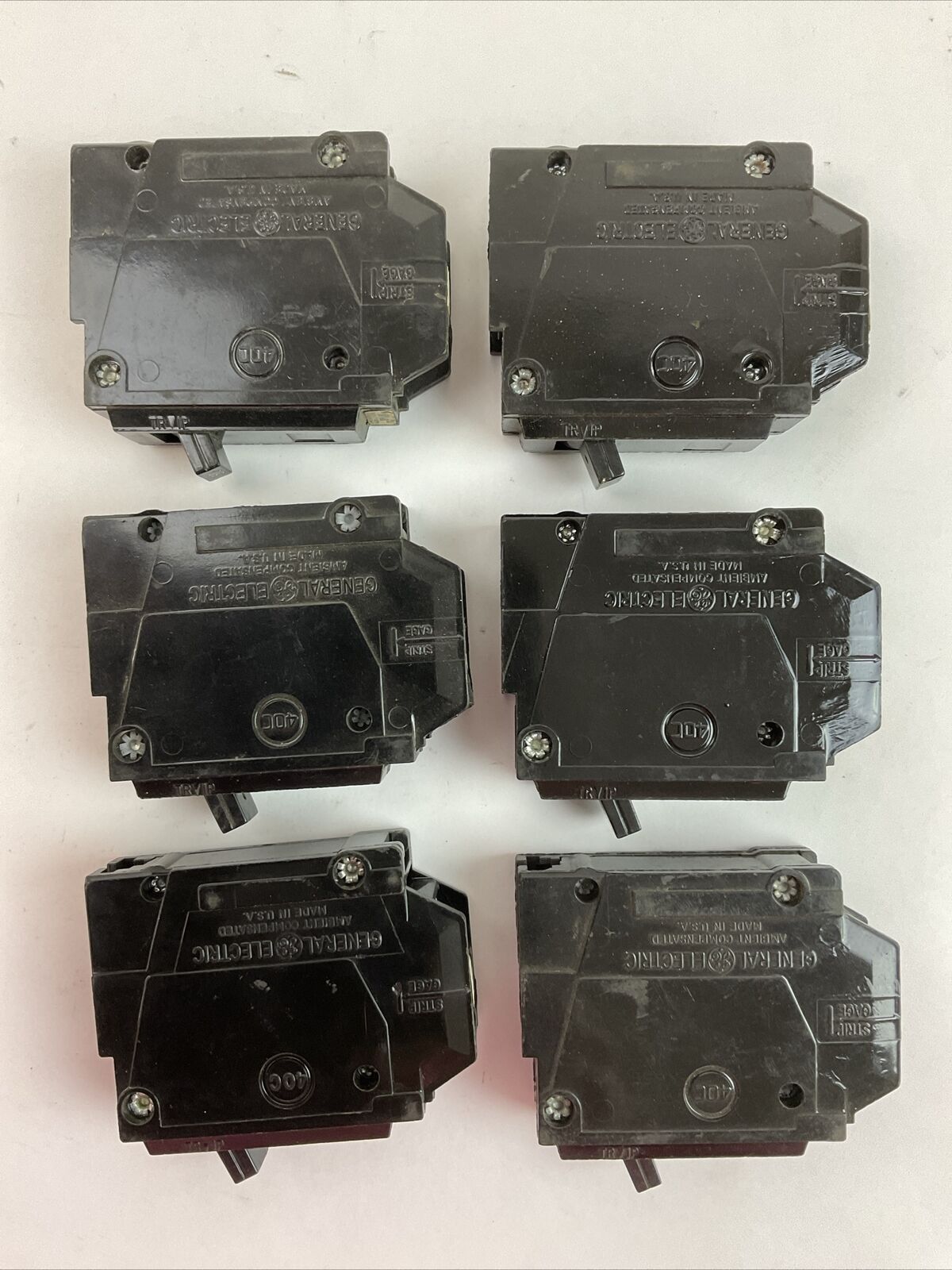 GE THQL1150 CIRCUIT BREAKER 1POLE 50AMP 120/240VAC (LOT OF 6)