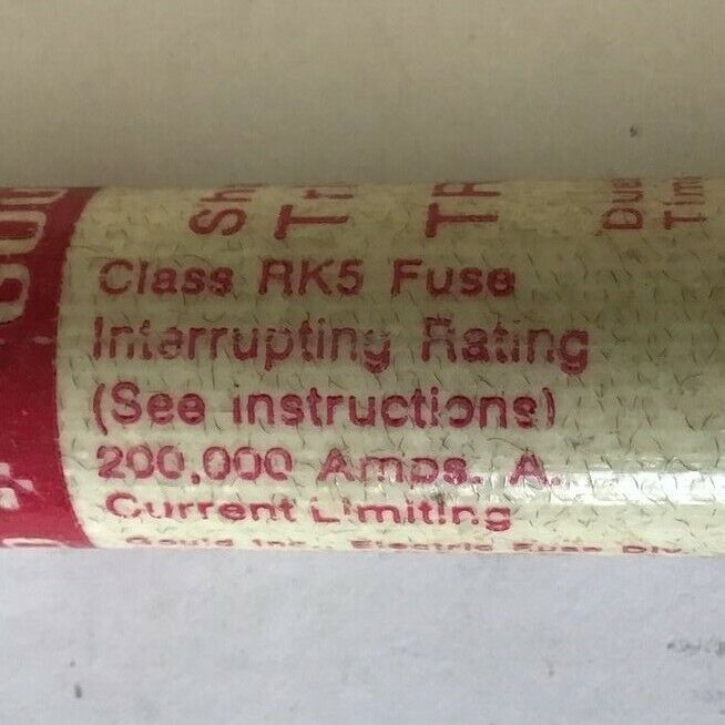 GOULD SHAWMUT TRS35R FUSE 600VAC/300VDC CLASS RK5 35A ***LOTOF3***