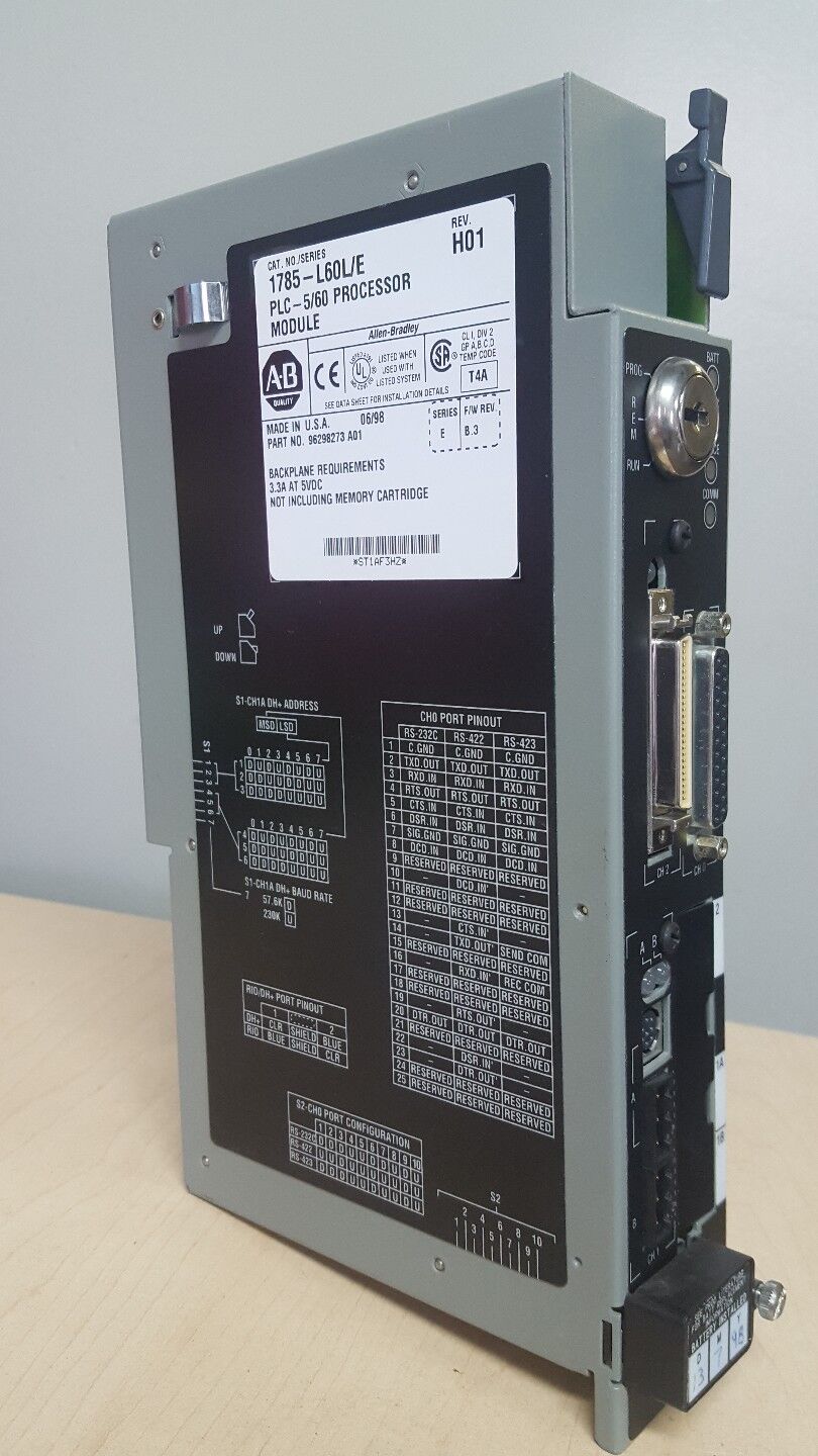 ALLEN BRADLEY 1785-L60L/E REV H01