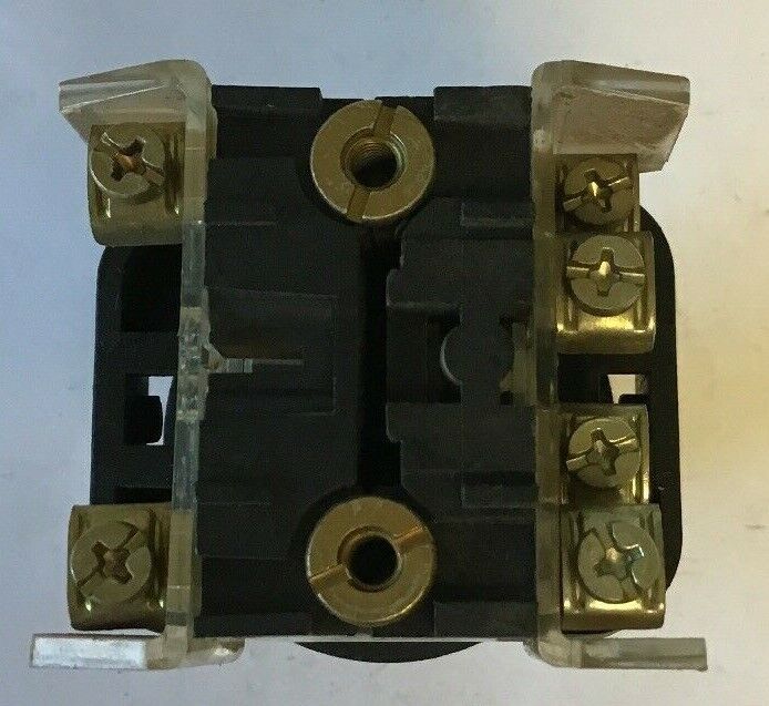 ALLEN-BRADLEY 800T-QT24 SER. T AMBER PUSHBUTTON SWITCH 24VAC/DC #757 LAMP