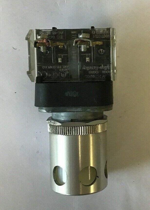 ALLEN BRADLEY 800T-QAH24GD1 , SERIES T, PUSH BUTTON WHITE, 24 VDC/AC