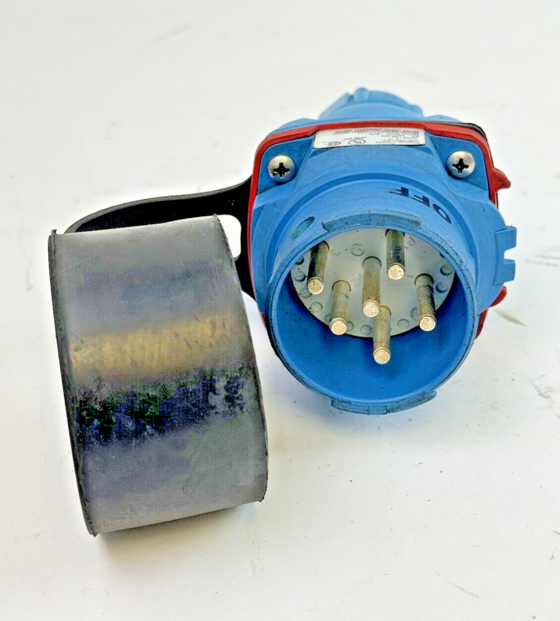 MELTRIC 63-38043-972 DSN30 SWITCH RATED MALE INLET 30A, 480VAC, 10HP