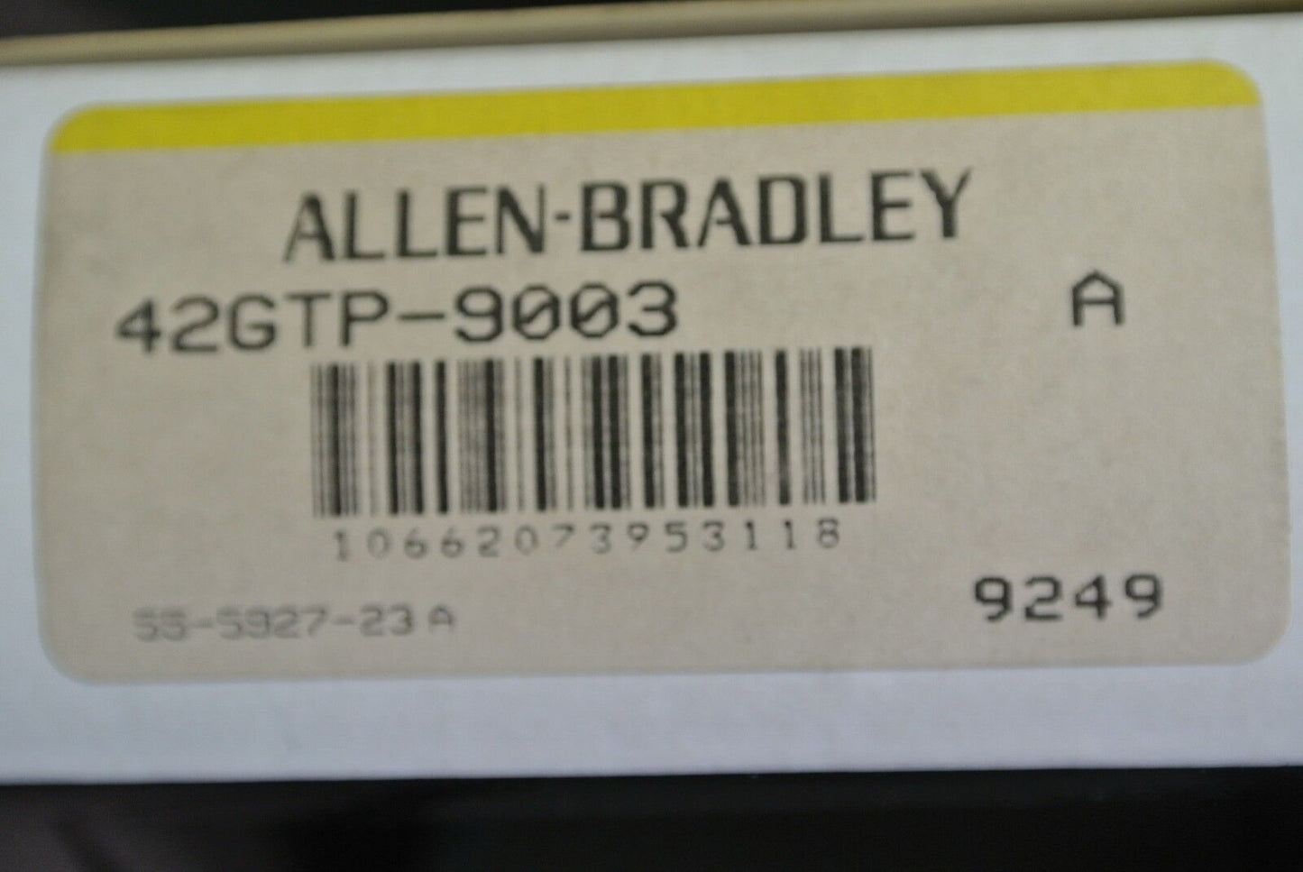 ALLEN-BRADLEY 42GTP-9003 PHOTOSWITCH DIFFUSE TIME DELAY CONTROL - NEW SURPLUS