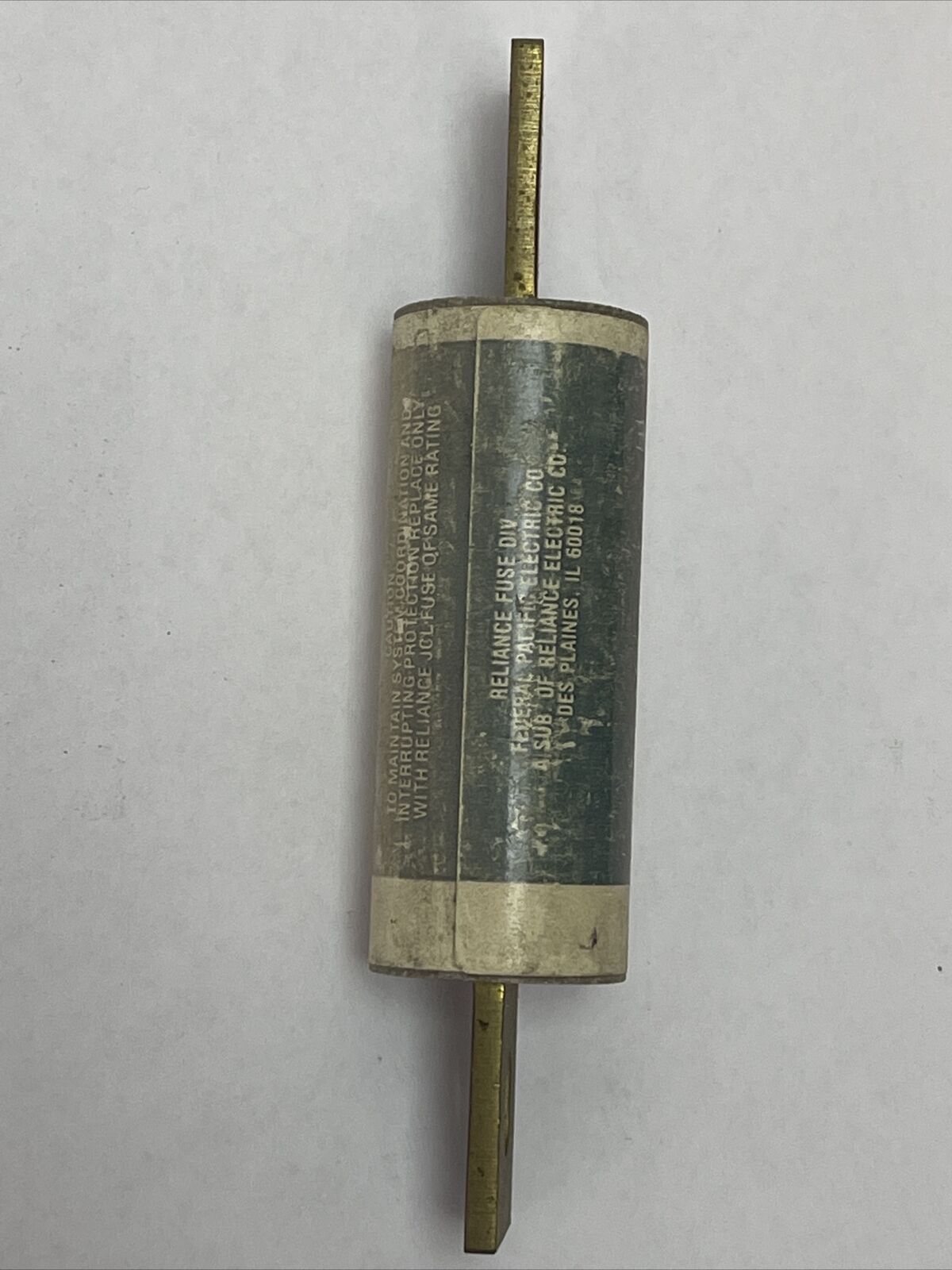 RELIANCE JCL 80 CURRENT LIMITING FUSE 80AMP 600VAC CLASS J