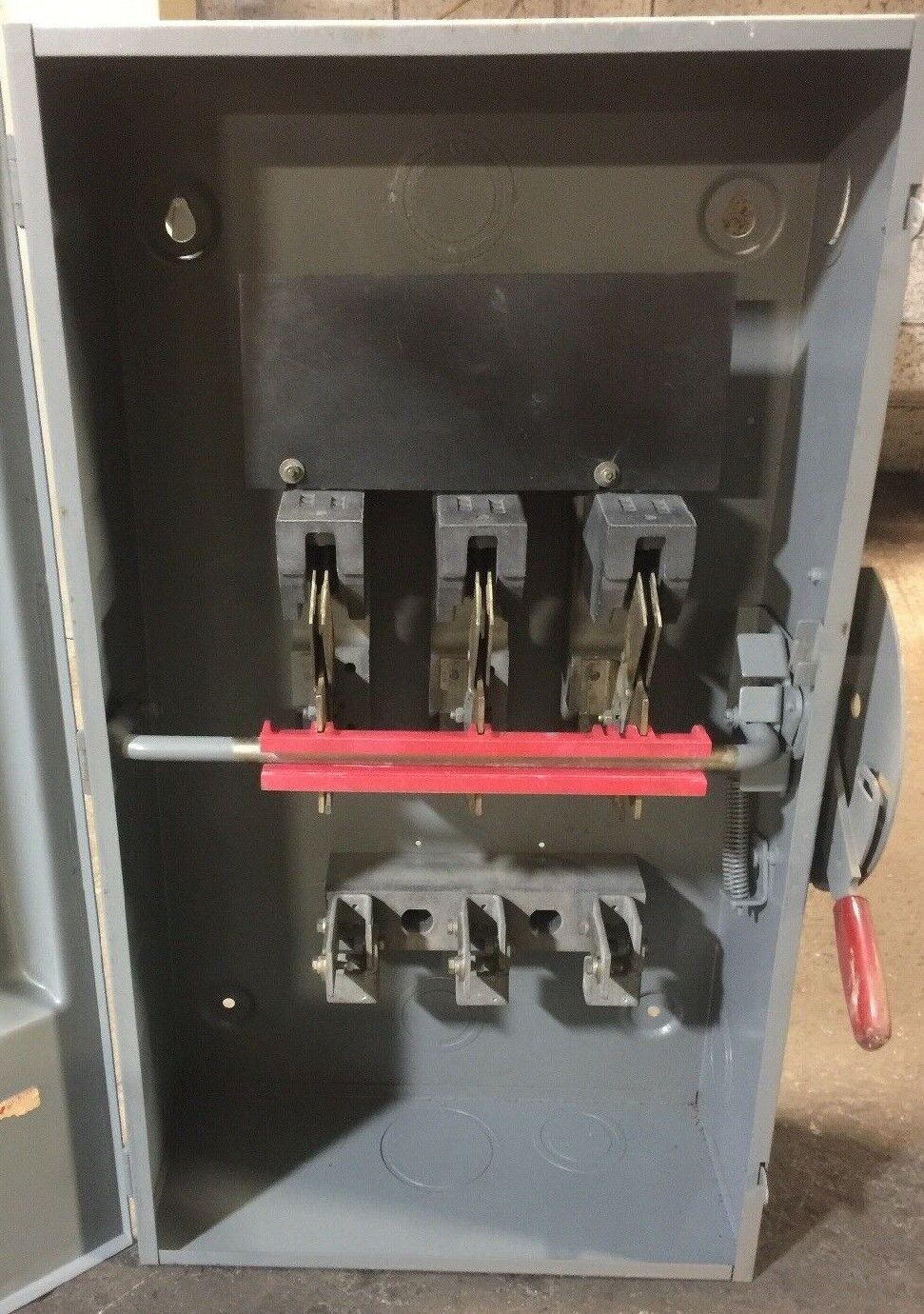 WESTINGHOUSE HF325 SAFETY SWITCH 400AMP 240VAC 250VDC 100HP