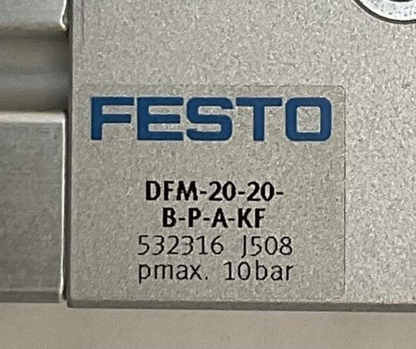 FESTO DFM-20-20-B-P-A-KF GUIDED ACTUATOR