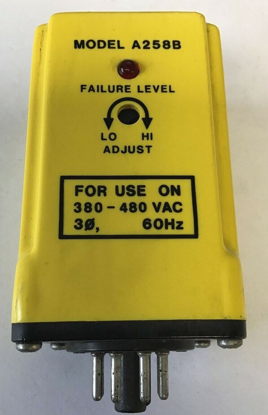 TIME MARK 3 PHASE POWER MONITOR A258B 15AMPS 150VAC