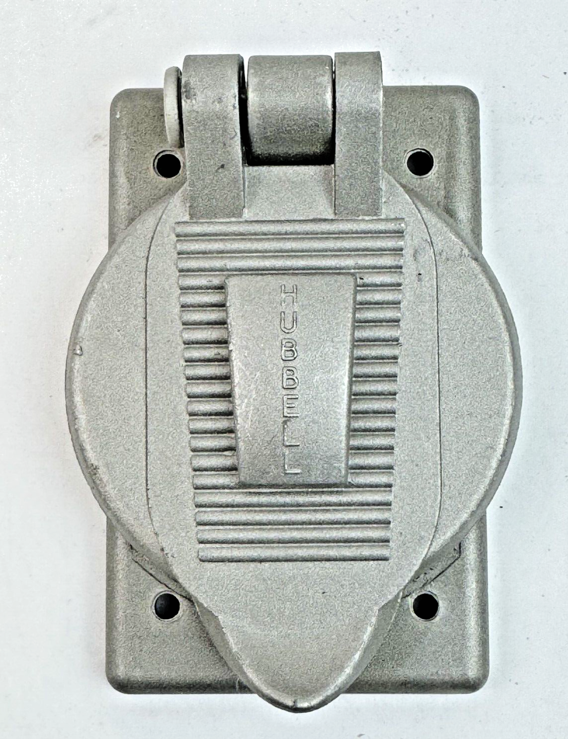 HUBBELL - HBL23007 - WEATHERPROOF CAST ALUMINUM COVER PLATE WITH LIFT COVER