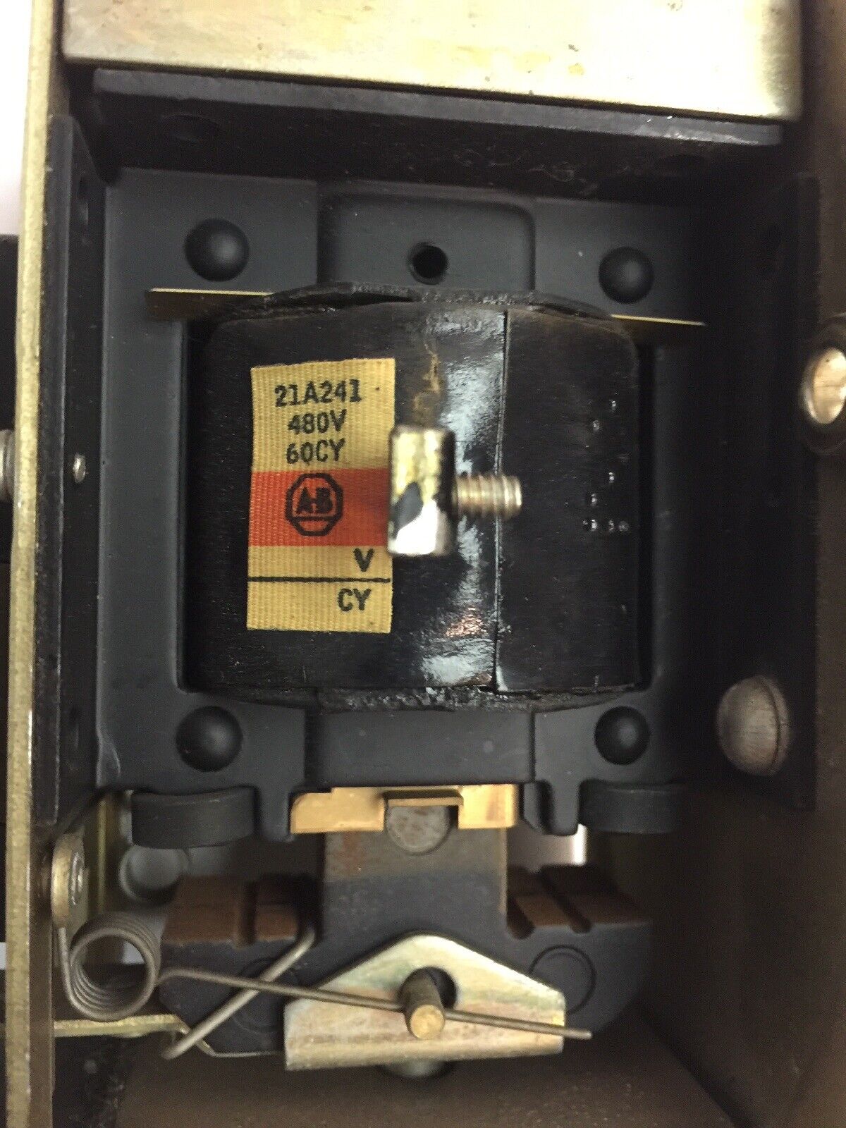 ALLEN BRADLEY 849AMX PNEUMATIC TIMING RELAY 600VAC 10A PILOT DUTY COIL 480V 60CY