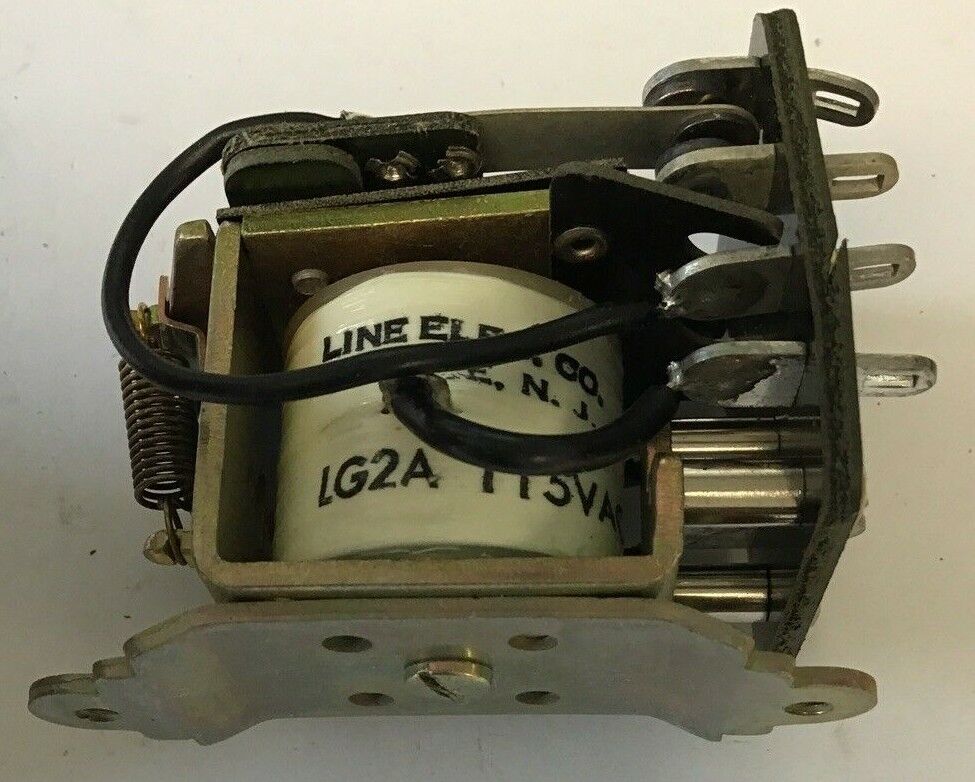 LINE ELECTRIC LG2A RELAY 115VAC 2N.C.***LOTOF3***