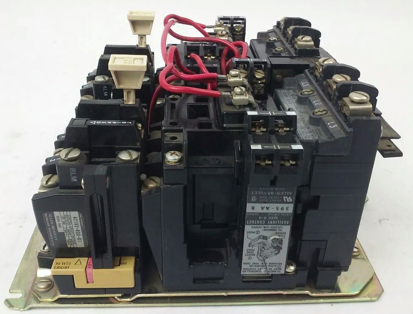 ALLEN BRADLEY, 520E-BOD , SER. C, STARTER, SIZE 1, 600V, 27A, 3PH, 120V COIL