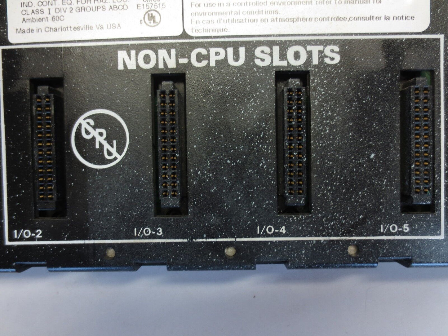 GE FANUC IC693CHS397K 5 SLOT BASE EMI ENHANCED
