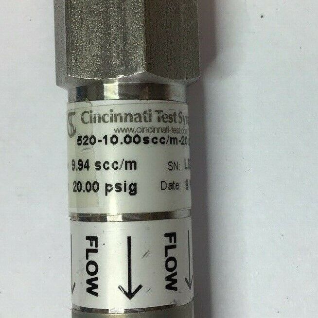 CINCINNATI TEST SYSTEMS 520-10.00SCC/M-20.00PSGI-1 LEAK DETECTION