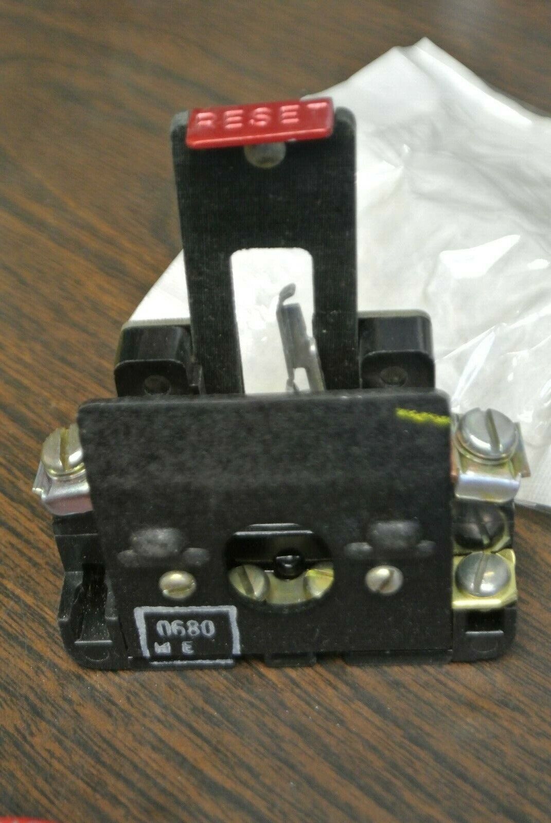 SQUARE D 9999 J1 / 3rd OVERLOAD RELAY for 8536 TYPES B & C / RESET / NEW SURPLUS
