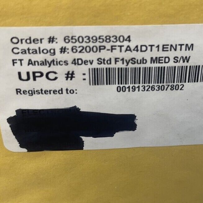 ALLEN BRADLEY 6200P-NS3C6 FACTORYTALK ANALYTICS FOR DEVICES VERSAVIEW 5400 BOX