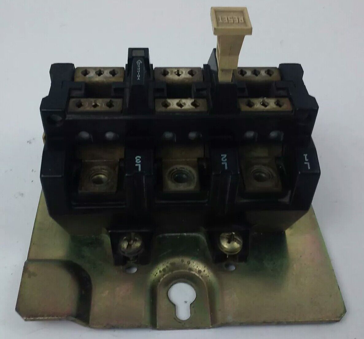 ALLEN BRADELY 592-DOV16 SERIES A OVERLOAD RELAY MISSING SCREWS, BOLTS, RELAY