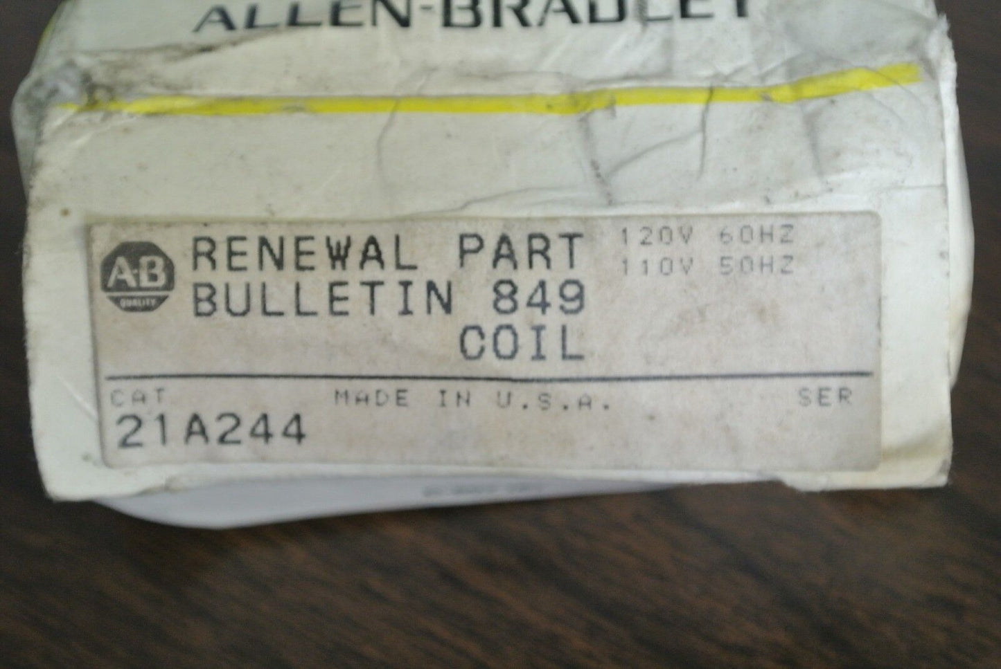 ALLEN-BRADLEY 21A244 COIL 120V / 60Hz, 110V / 50Hz - NEW SURPLUS