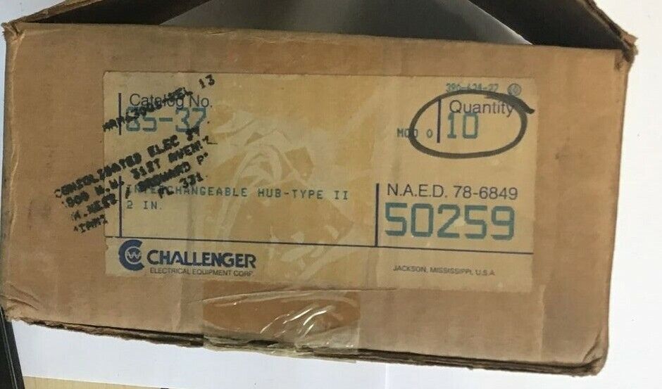 CHALLENGER 35-37 INTERCHANGEABLE HUB-TYPEII ****LOTOF10****