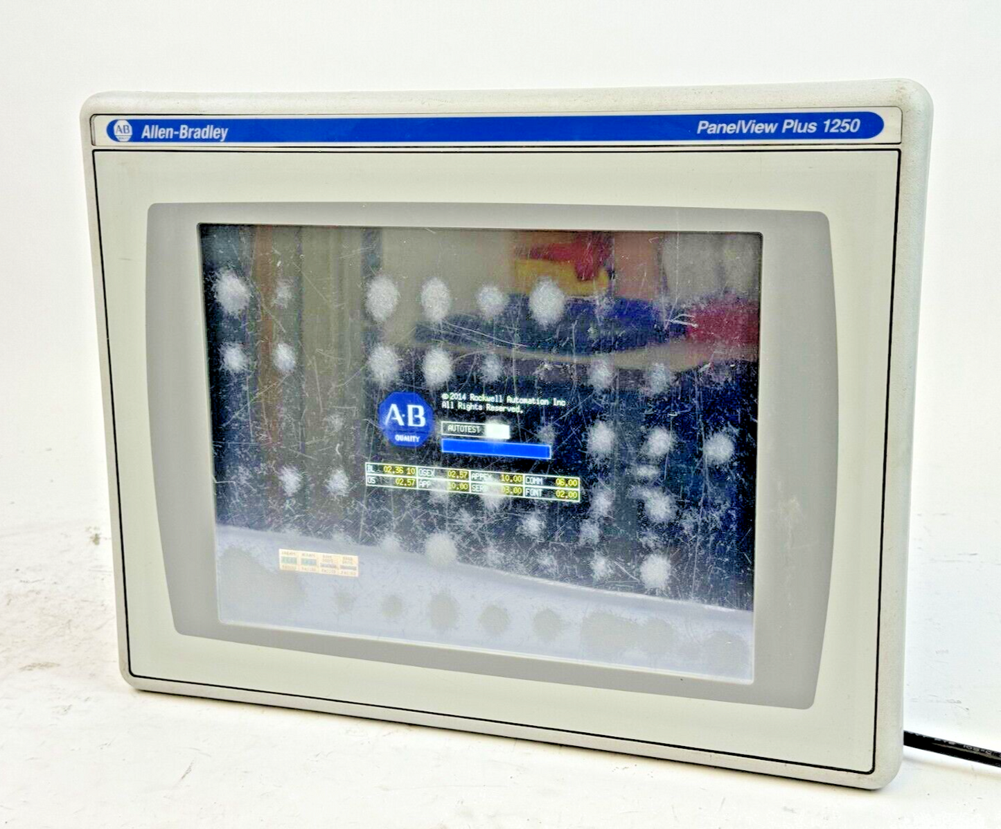ALLEN-BRADLEY - 2711P-T12C4D8 SER. A - PANELVIEW PLUS 1250 ASSEMBLED TERMINAL