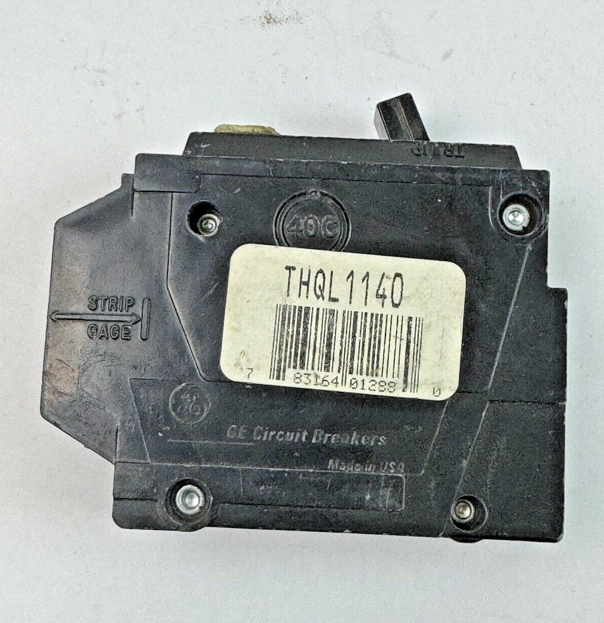 GE **LOT OF 6** THQL1140 - CIRCUIT BREAKERS - 1 POLE, 40 A, 240 VAC