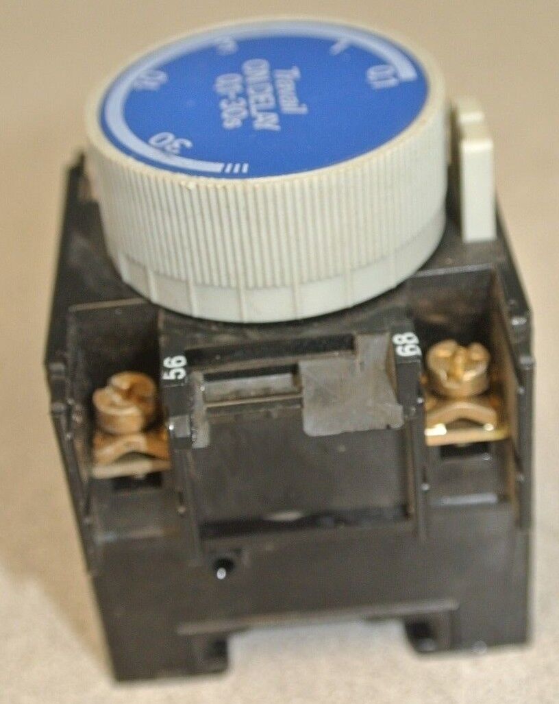 TELEMECANIQUE LA2-D22 - TIME DELAY MODULE / TIMER / ON DELAY / 0.1 to 30 SECONDS